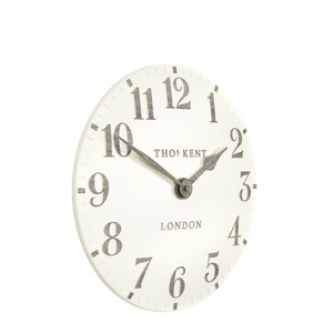 Arabic Wall Clock Limestone 12in