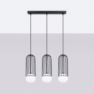 Lampa wisząca BRINA 3L czarna