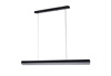 Lampa wisząca ANABELLA  120 cm -LED, czarna nowoczesna do salonu, jadalni i biura