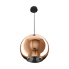 Lampa wisząca MIRROR GLOW - M miedziana 30 cm
