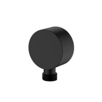 Przyłącze kątowe proste, czarne