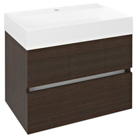 ODETTA szafka umywalkowa 67x50x43,5cm, sosna rustykalna