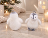Zestaw 10 sztuk dekoracji Pingwiny SHP    PENGUIN
