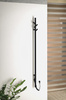 PASADOR elektryczna suszarka na ręczniki, okrągła, 150x1500 mm, 30 W, czarny mat