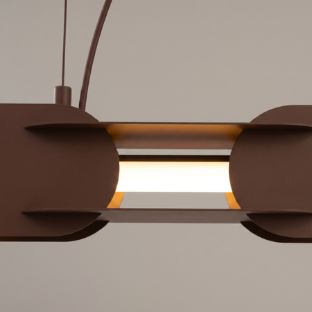 Lampa wisząca CHAIN 158 brązowa LED 3000K