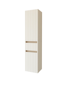 Szafka łazienkowa boczna wisząca almond mat MELITO 002-SW38-02