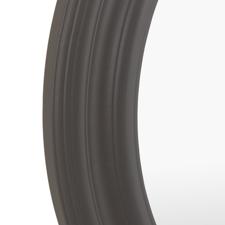 Suffolk Round Mirror Charcoal 600x25x600mm