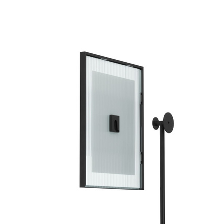 UMBRA zestaw 4 ramek na zdjęcia FLUTE     WALL czarny