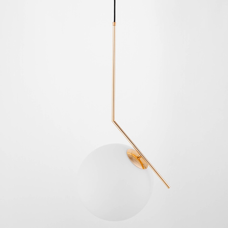 NOWOCZESNA LAMPA WISZĄCA ZŁOTA SORENTO D30