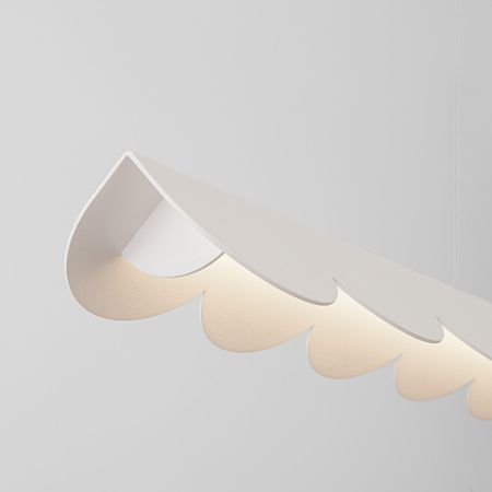 Lampa wisząca BISCUIT beżowa LED 4000K