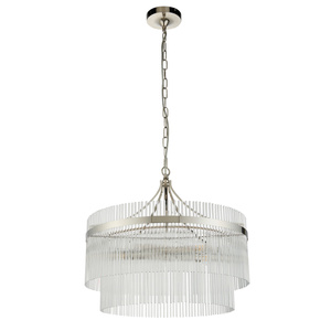 Marietta 5 Pendant Light Bright Nickel