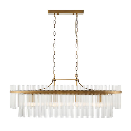 Marietta 4 Pendant Light Antique Brass