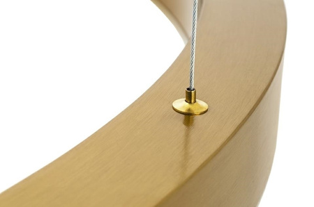 MOOSEE lampa wisząca RING 40 + 60 + 80 złota na jednej podsufitce