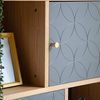 Witryna Newbury Oak Grey 800 x 300 x 1600 mm