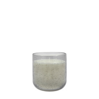 Glass Filled Candle Small Smoke Rose Oud