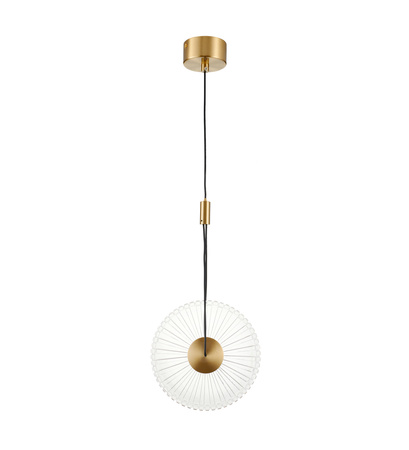 Lampa wisząca SUNBLAST - LED 20 cm, złota