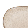 Talerz deserowy Speckle Glaze – biały, 21 × 21,5 × 2,5 cm, zestaw 4 szt.