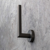 X-ROUND GUN METAL wieszak na papier toaletowy, gun metal