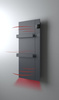 ONSEN EVO elektryczny grzejnik łazienkowy, 400x900mm, 1000 W, antracyt