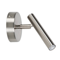 SOPEL kinkiet srebrny szczotkowany