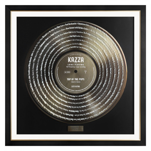 Top of the Pops Framed Art  690x30x690mm
