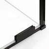KABINA SMART BLACK PROSTOKĄTNA  80x80x200 CZYSTE 8mm ACTIVE SHIELD
