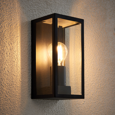 Oxford 1 Wall Light Matt Black