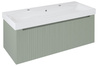 NELIO STRIP szafka umywalkowa 116,5x44x49cm, verde