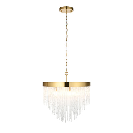 Anistoria 5 Pendant Light Brushed Aged Brass