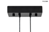 MOOSEE lampa wisząca ALURE LINE TWIN 90 czarna