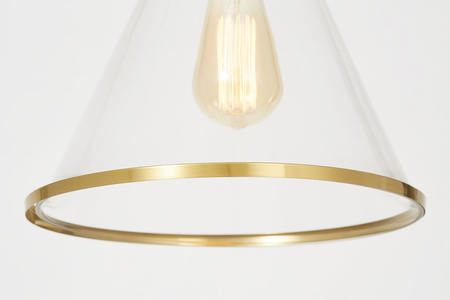 LAMPA WISZĄCA MOSIĘŻNA NOWOCZESNA FEROLI
