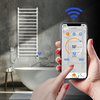 Elektryczny grzejnik łazienkowy BIAŁY LEVANTE Sensor z WI-FI 450х1400 lewy