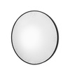 Yardley Convex Round Mirror Black 800mm