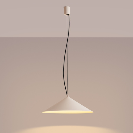 Lampa wisząca FINT beżowa LED 3000K