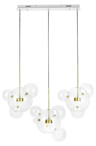 MOOSEE lampa wisząca CAPRI LINE 3 złota