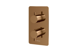 Axel Brushed Copper bateria termostyczna