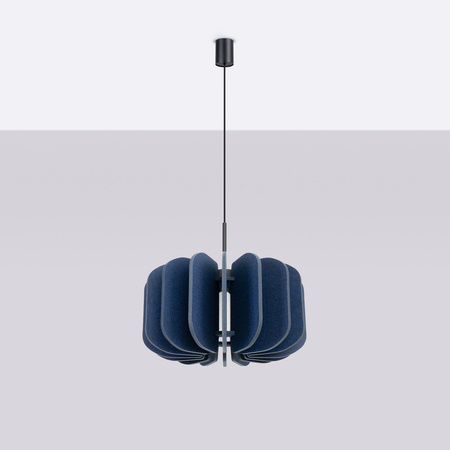 Lampa wisząca MULA 45 granatowa