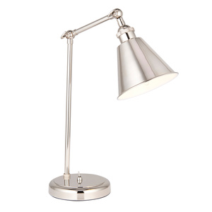 Hal Task Table Lamp Bright Nickel