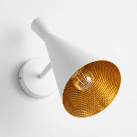 LAMPA ŚCIENNA KINKIET LOFTOWY BIAŁY FOGGI W1