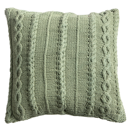 Walton Cable Knit Cushion Sage 450x450mm