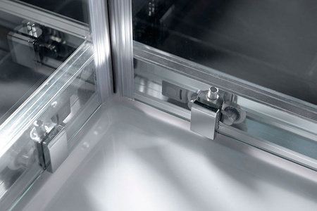 EASY kabina prysznicowa 900x800mm, szkło czyste