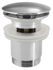 Odpływ umywalkowy 5/4“, klik-klak, duży korek, 30-45mm, chrom