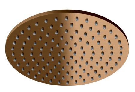 Axel Brushed Copper deszczownica okrągła 30cm