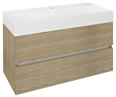 ODETTA szafka umywalkowa 95x50x43,5cm, wiąz Bardini