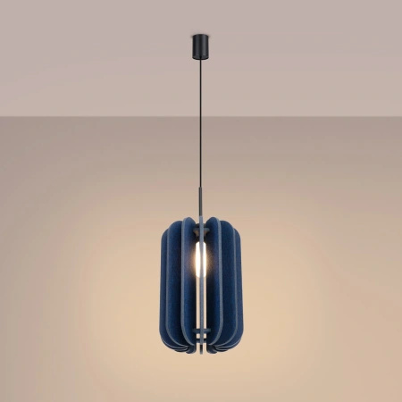 Lampa wisząca MULA 27 granatowa