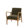Datsun Armchair Green Boucle 690x760x800mm