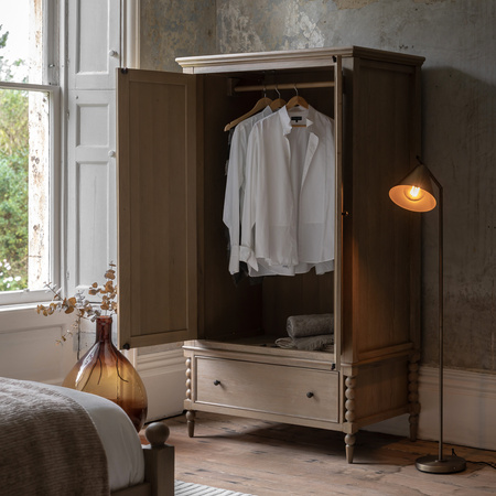 Artisan 2 Door 1 Drawer Wardrobe 1100x580x1950mm