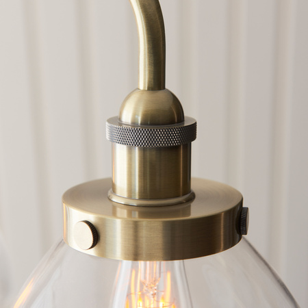 Hansen 3 Pendant Light Antique Brass