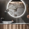 Zestaw VALET umywalka nablatowa 64 cm, korek klik klak, Miska z Deską WC biały połysk