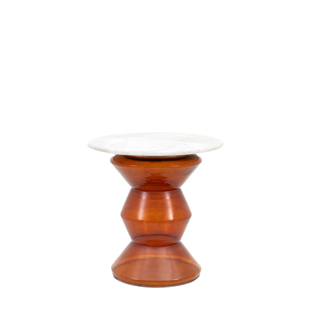 Turin Side Table Orange 510x510x510mm